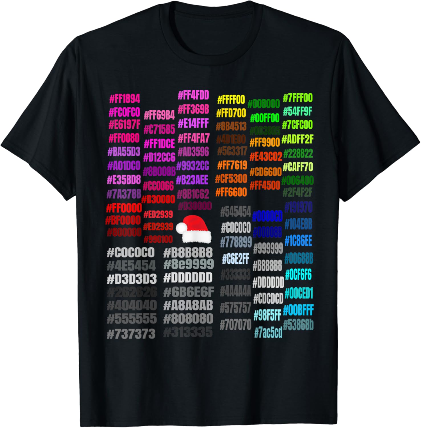 Color Code Hex For Merch Designers To See How Colors Look T